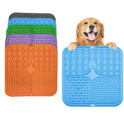 Lick mat Mimoso Pet - varios colores con perro y gato